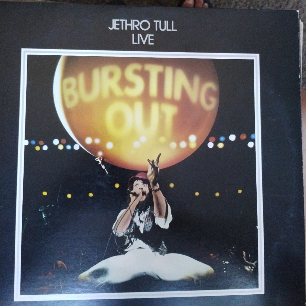 Jethro Tull "Bursting Out" LIVE 2LP Vinyl Record
